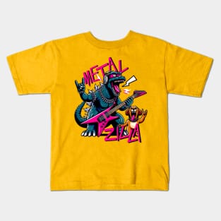 Metalzilla ! Kids T-Shirt